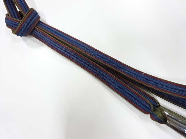 未使用品　正絹　手組帯締め